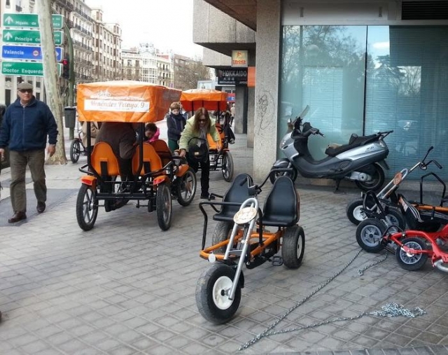 las bicis estan listas para que vengas a probarlas